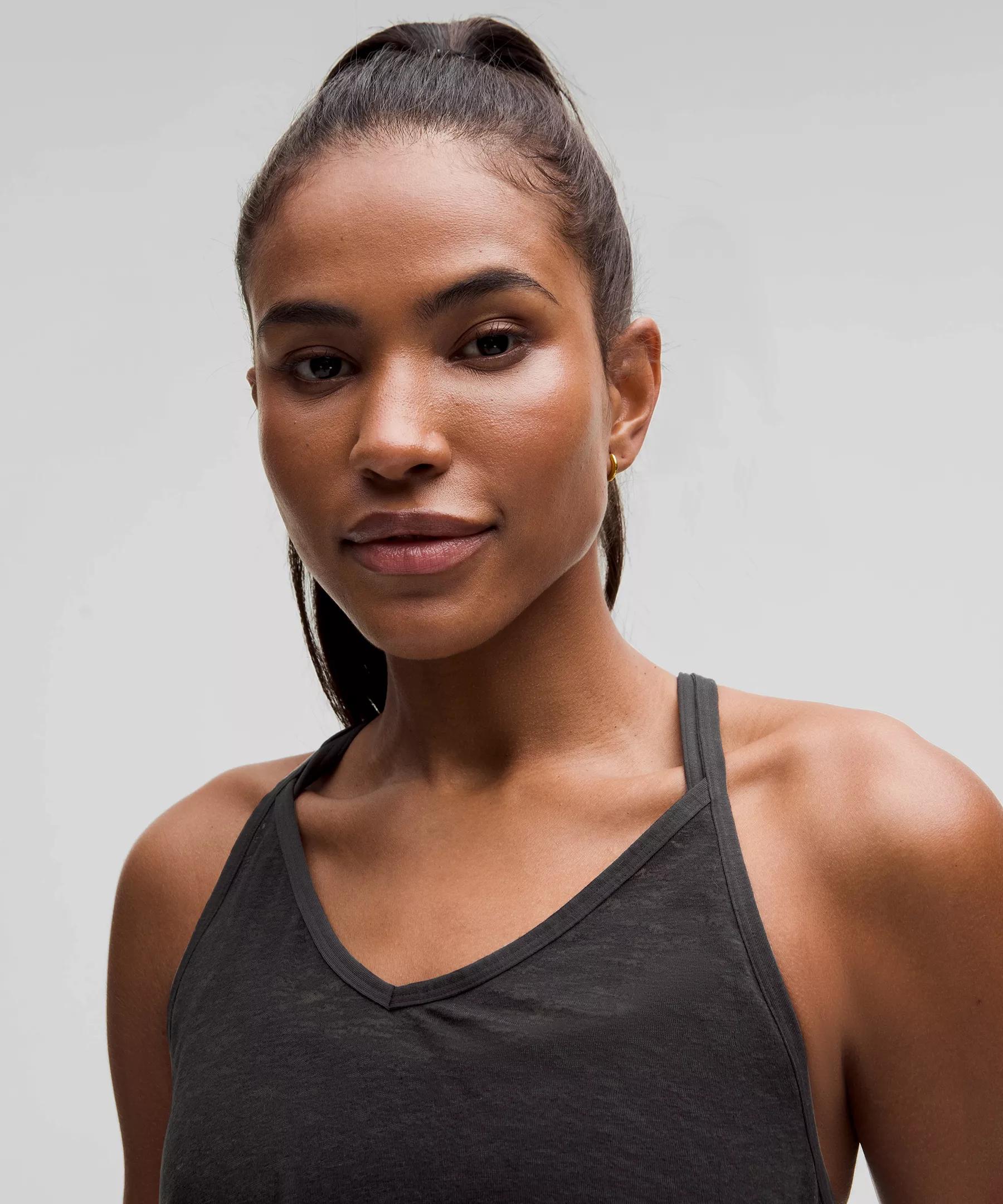 Tie-Back Lightweight Yoga Tank Top Product Image