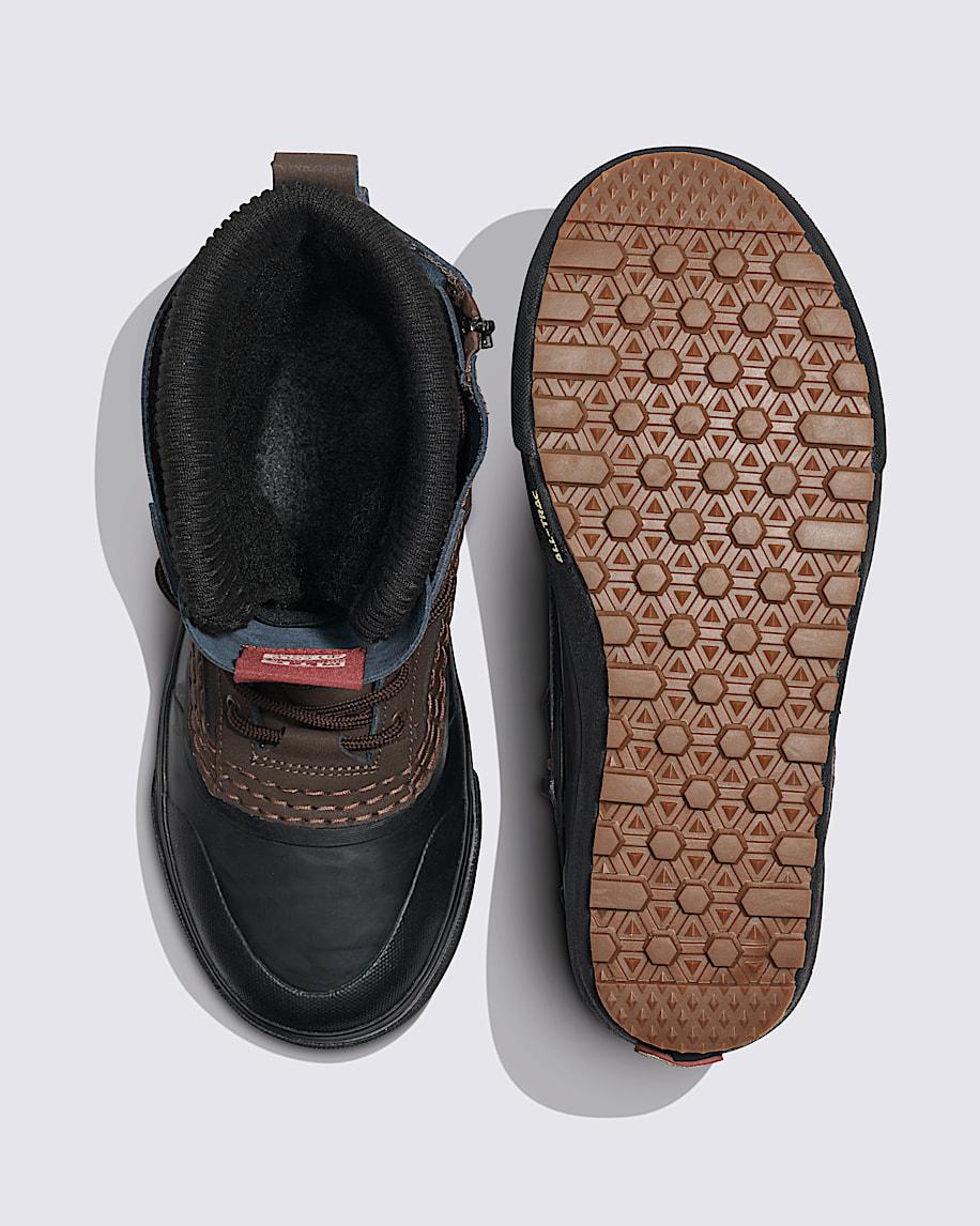 Standard Zip Waterproof Boot in Brown / Black| Vans US Product Image