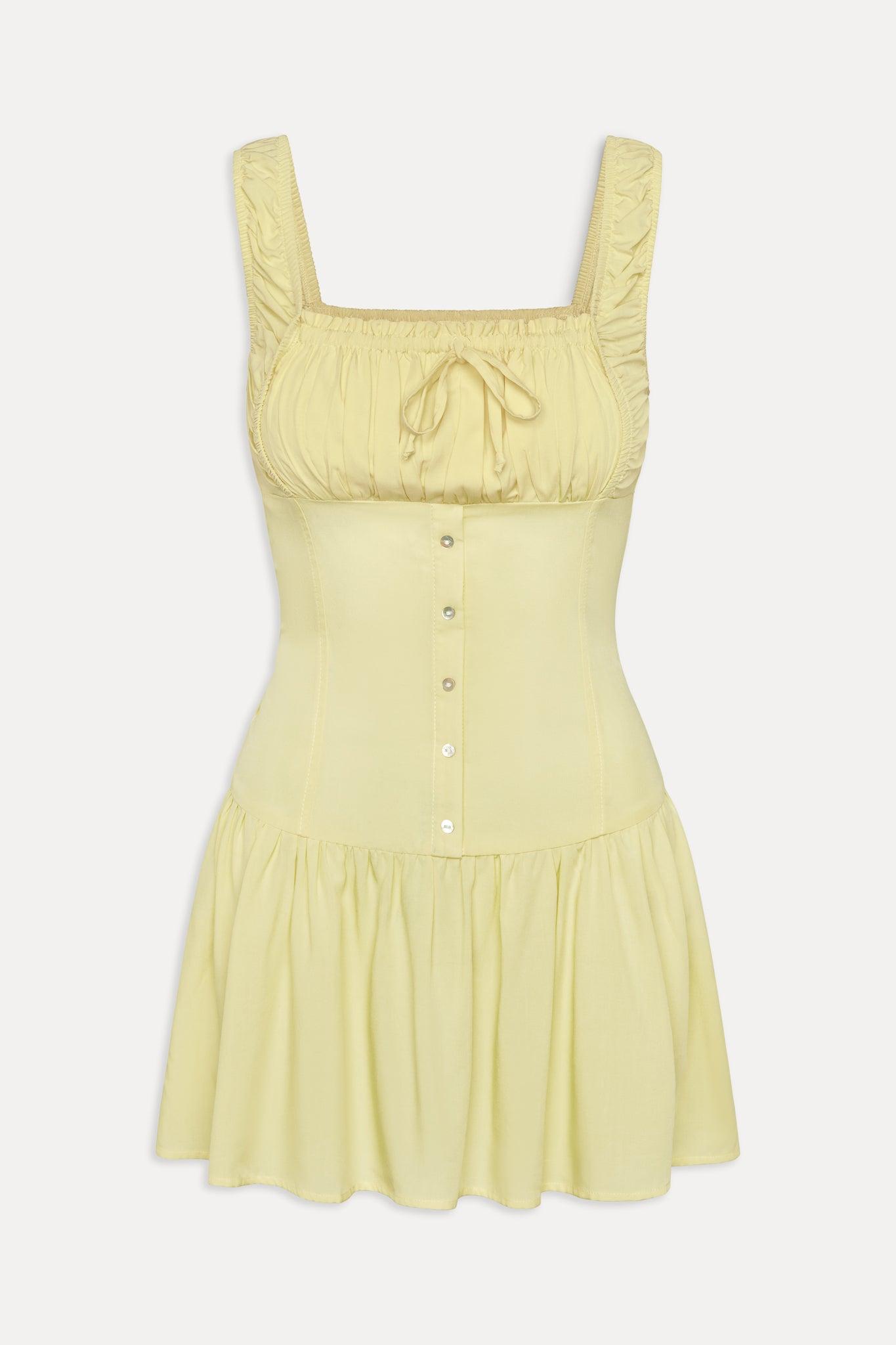 Christa Mini Dress - Sunflower Product Image