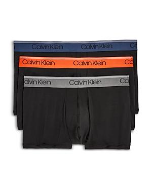 Calvin Klein Mens Micro Stretch 3-Pack Low Rise Trunk Product Image