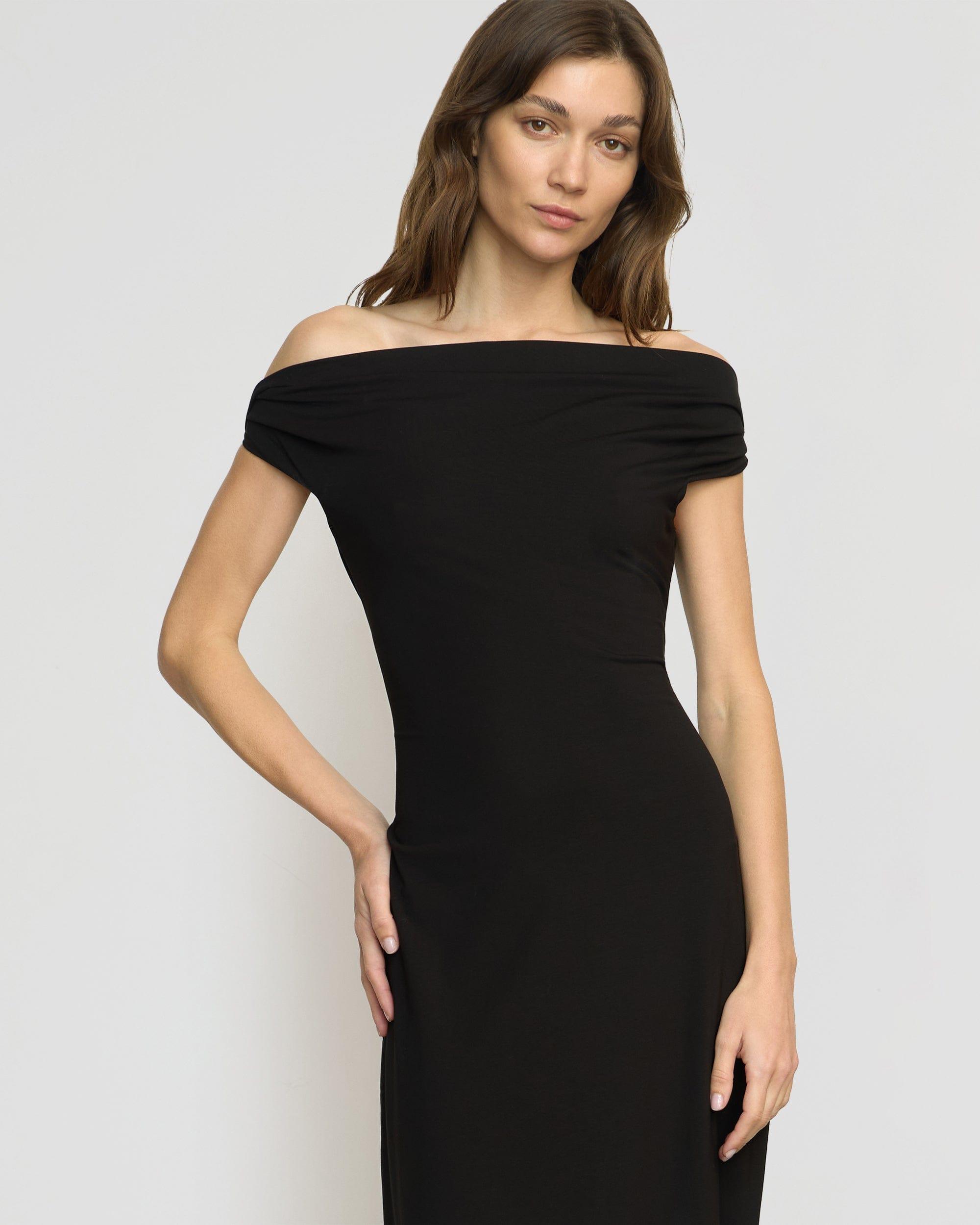 Iryna Asymmetric Off-Shoulder Dress Product Image