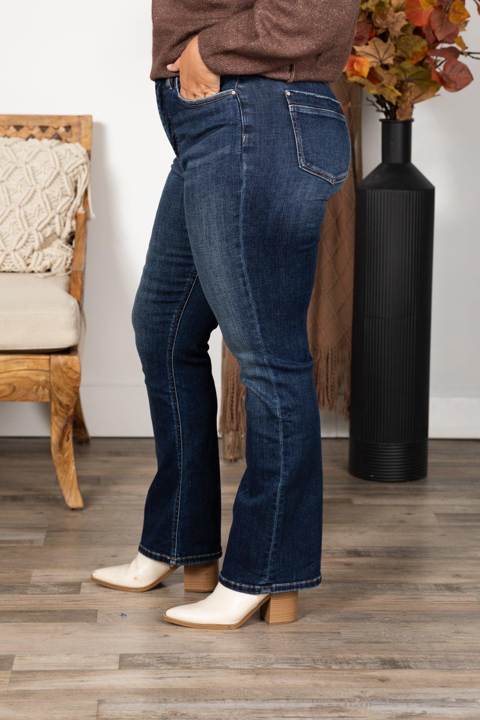RFM Mia Bootcut Jeans With Seam Back Pocket Product Image