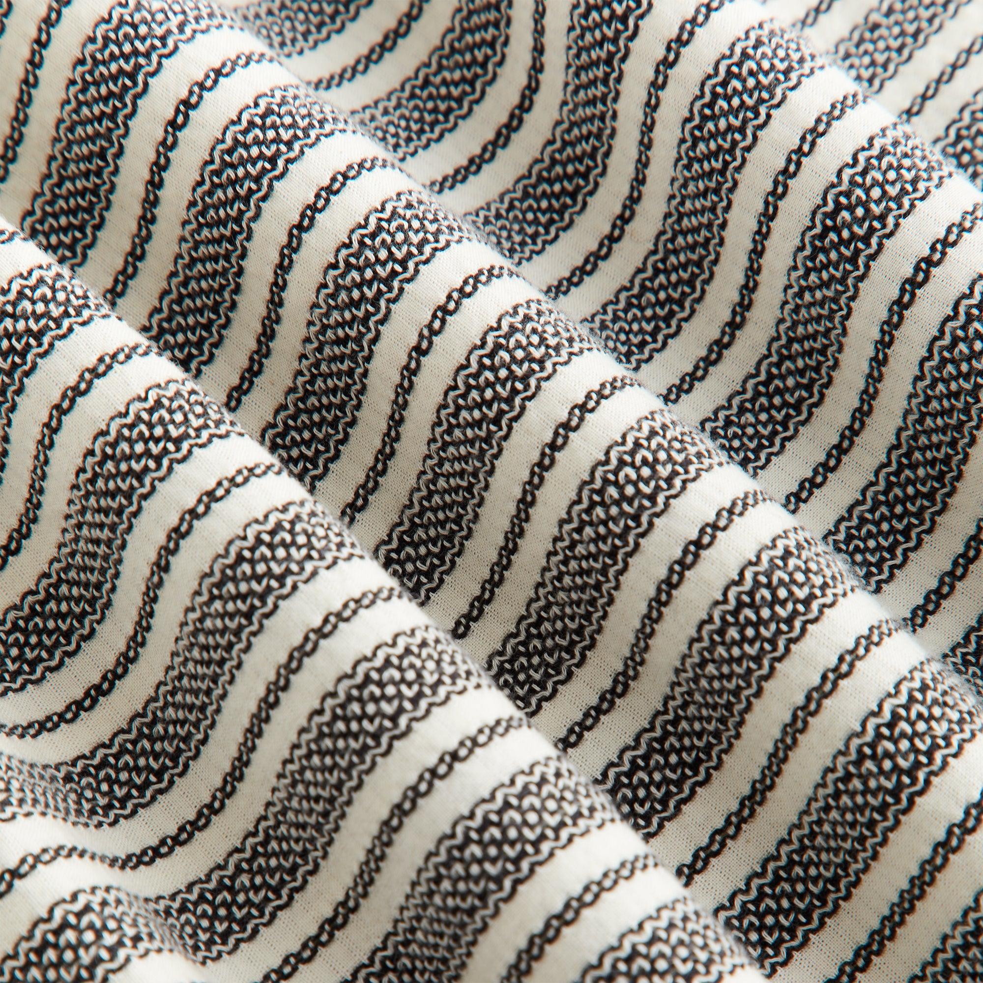 Kith Women Ora II Dobby Stripe Shirt - Black Female Product Image