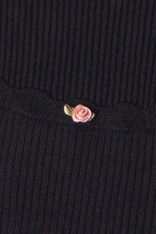 Rosebud Ribbed Sweater Product Image