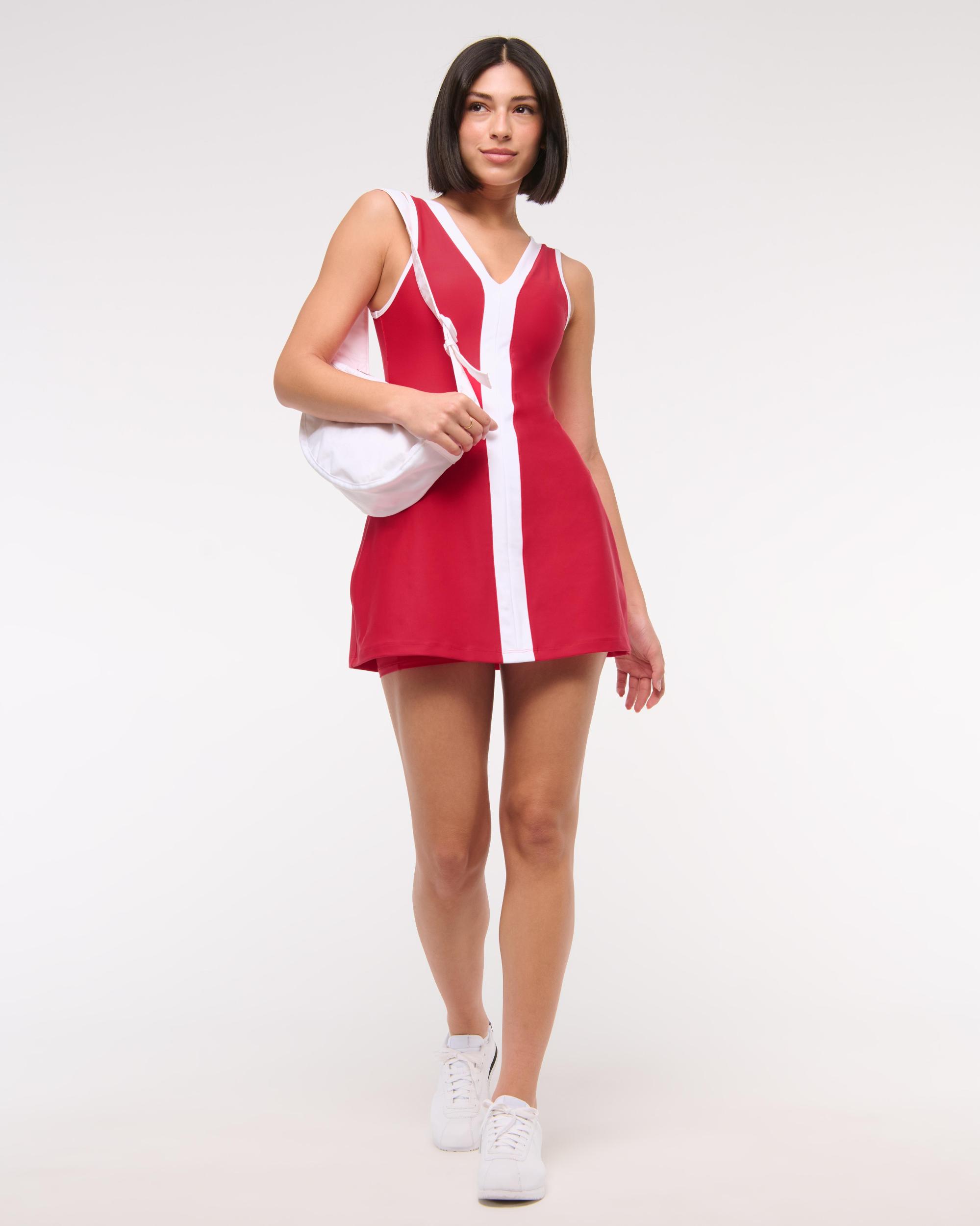 YPB sculptLUX V-Neck Mini Dress Product Image