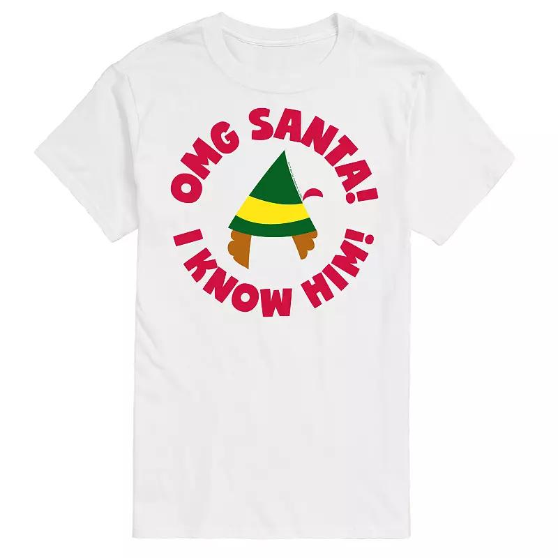 Men's Elf OMG Santa Tee,  Product Image