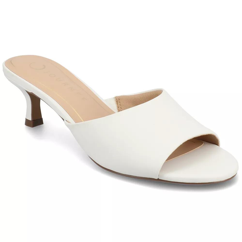 Journee Jeylah Single Band Kitten Heel Women's Dress Sandals,  Product Image