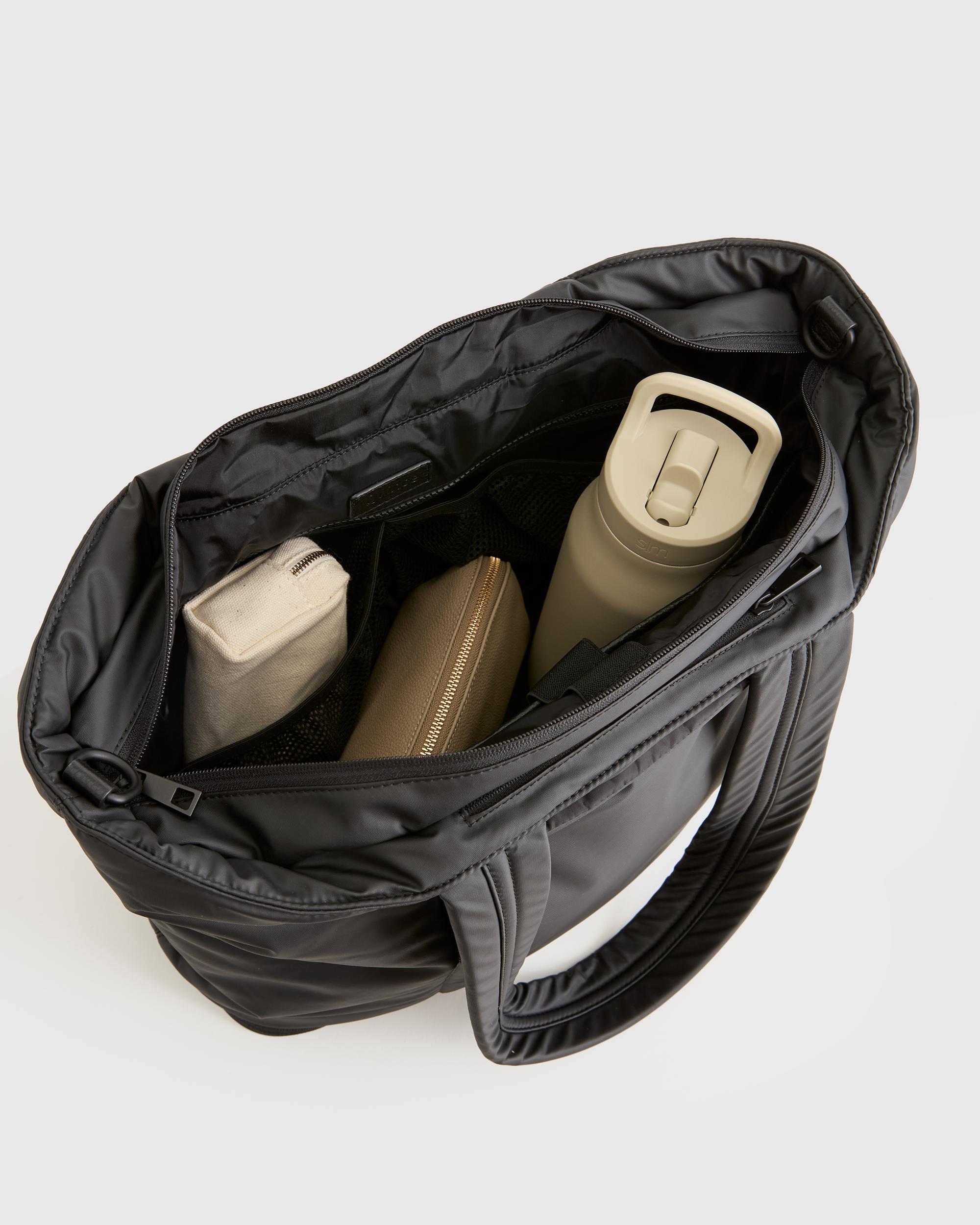 Quince | Women's Water Repellent Puff Expandable Tote Recycled Polyester Product Image