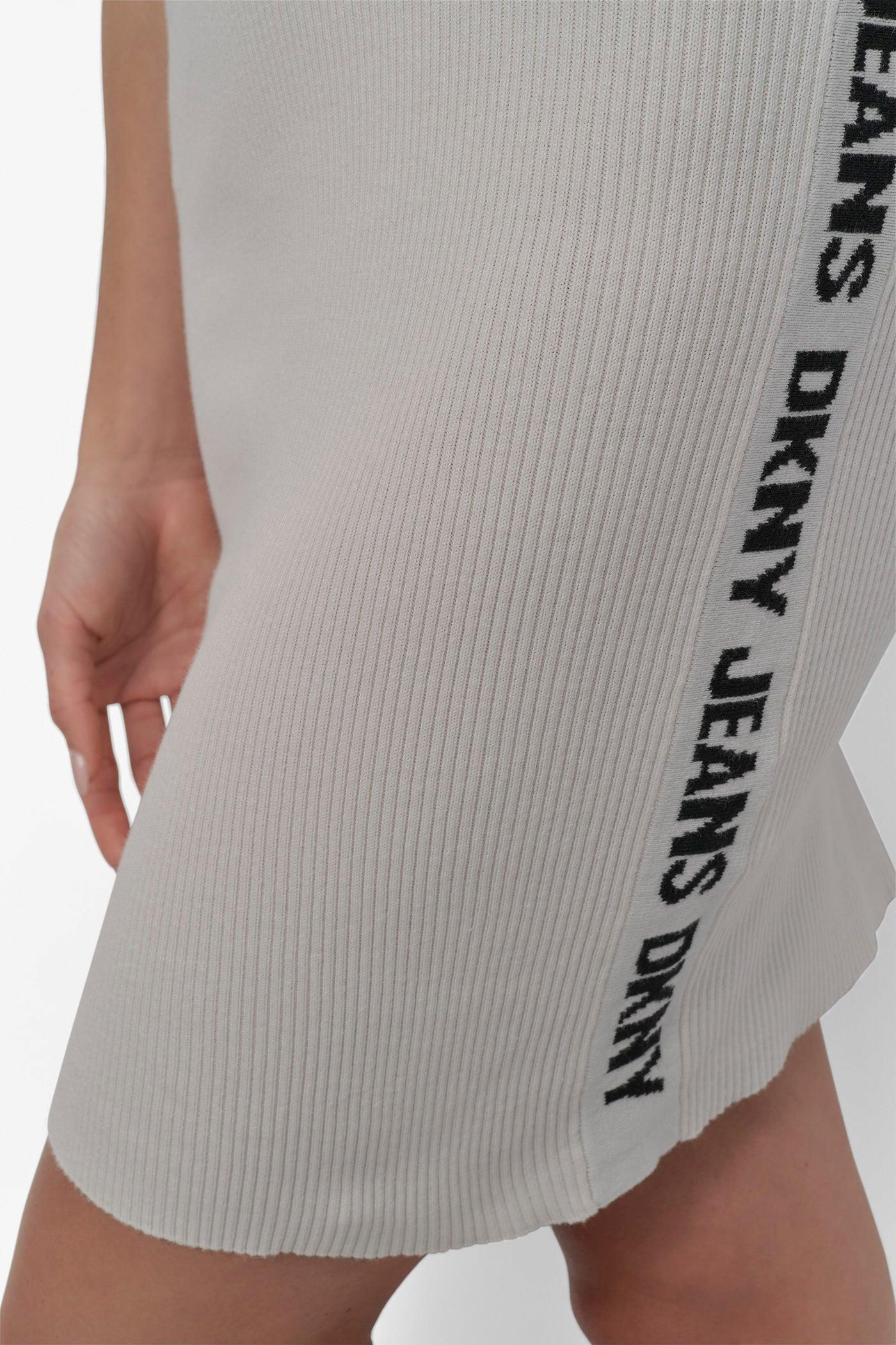 SIDE LOGO RIB MINI DRESS Product Image