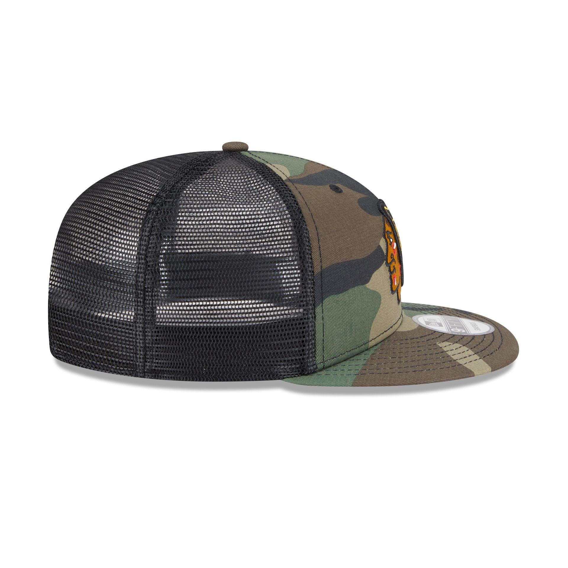 Chicago Blackhawks Camo 9FIFTY Trucker Hat Male Product Image