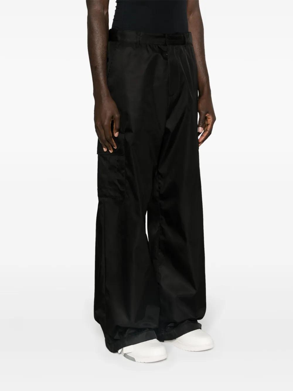 wide-leg cargo trousers Product Image