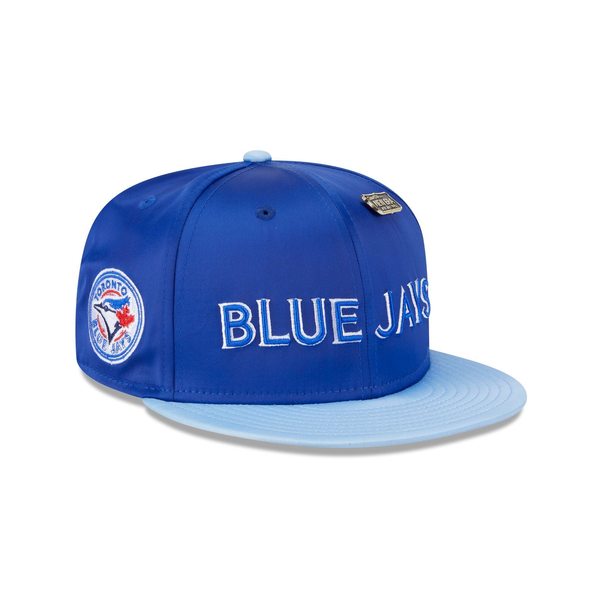 Toronto Blue Jays Satin Pin 9FIFTY Snapback Hat Male Product Image