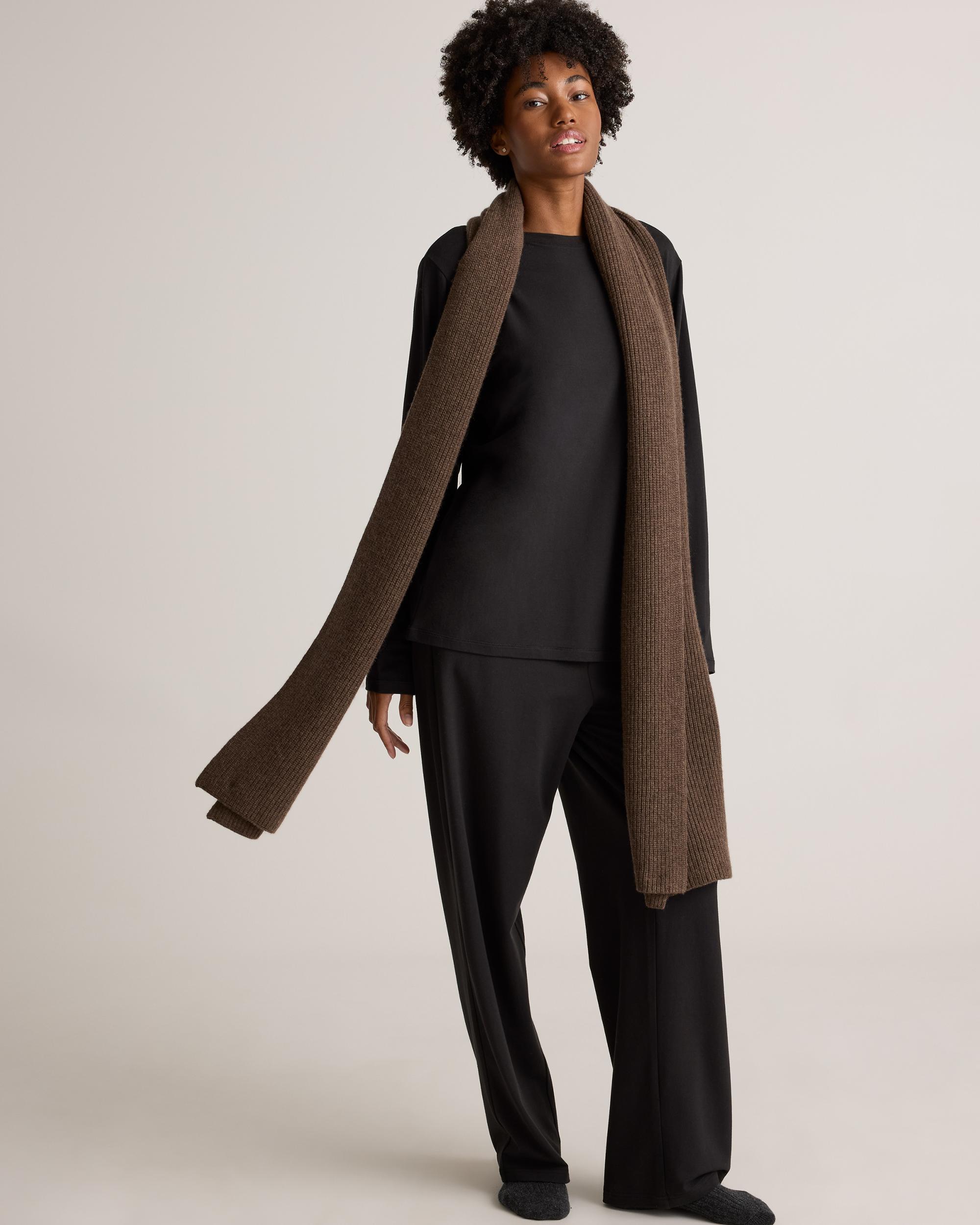 Quince | Women's Dream Lounge Oversized Long Sleeve Pajama Set Cotton Product Image