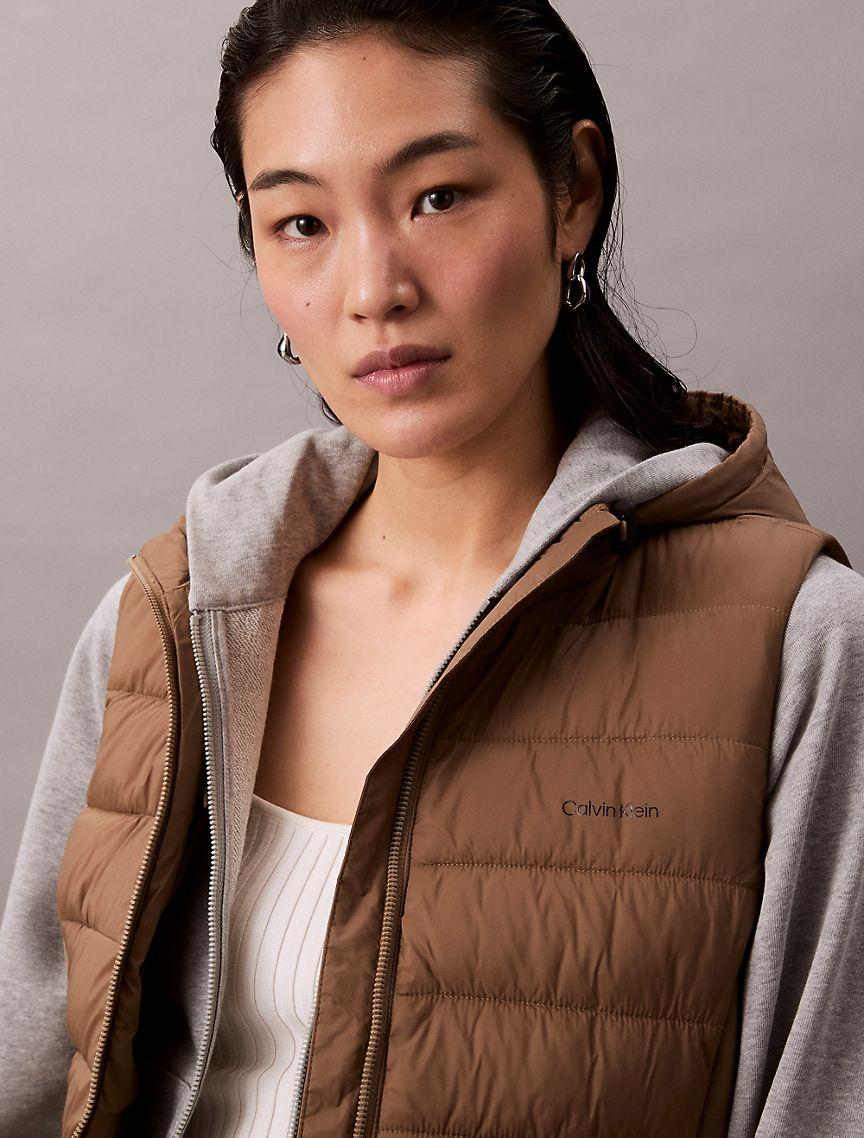 Nylon Puffer Vest Product Image