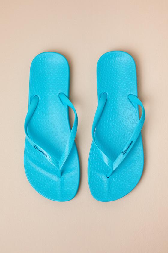 Anat Blue Colors Fem Flip Flops Product Image