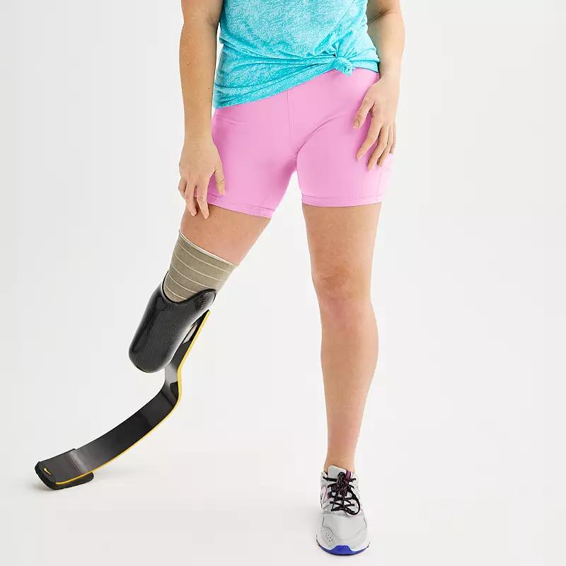 Women's Tek Gear® Adaptive Ultrastretch Bike Shorts,  Product Image