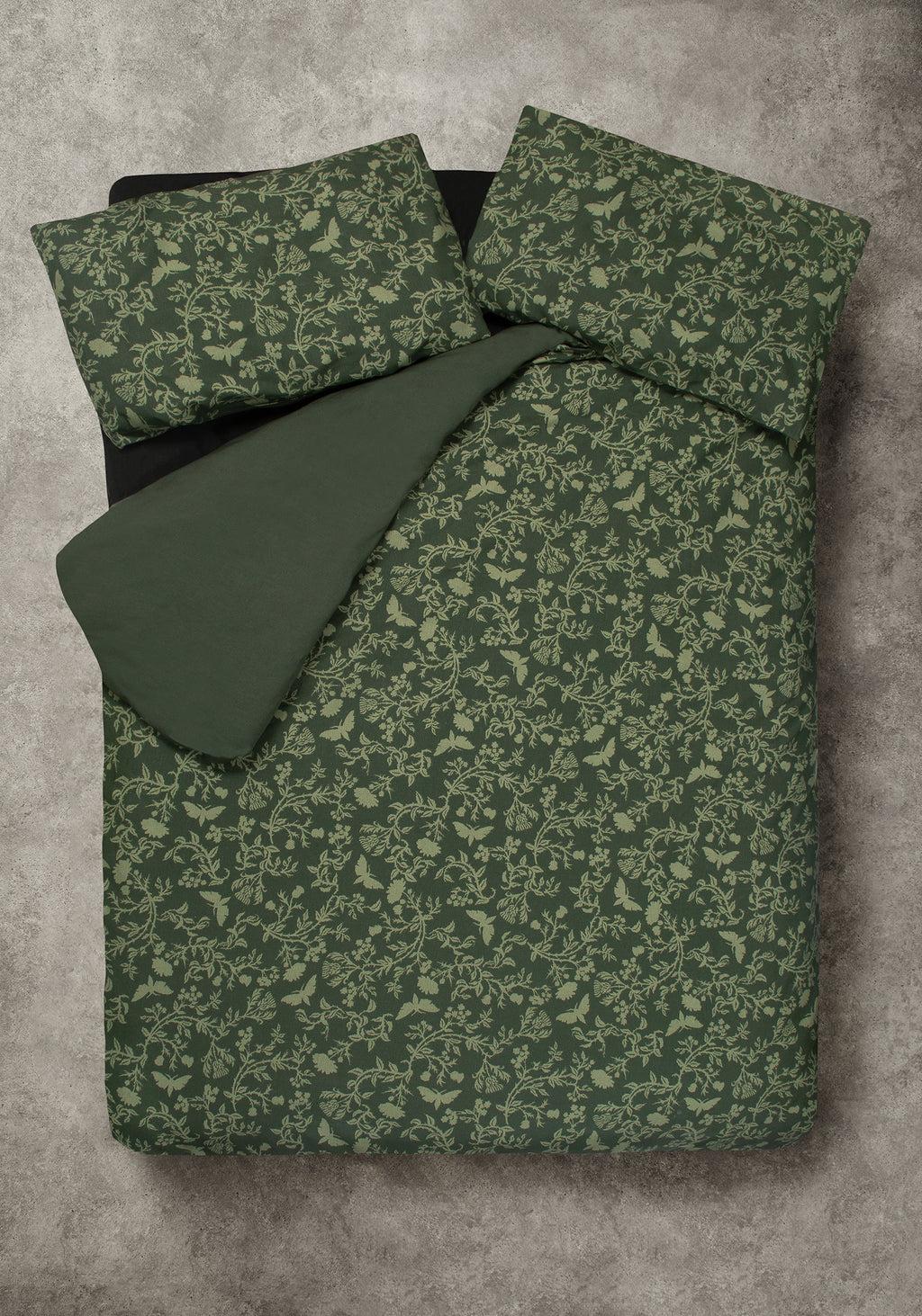 Wildwood Floral Print Cotton Bedding Set - US King Product Image