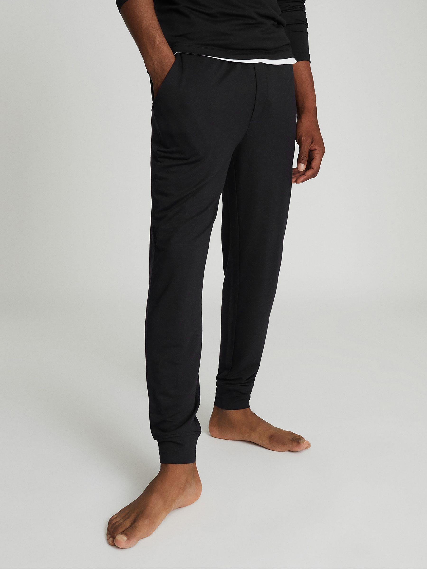 Jersey Tracksuit Joggers in Charcoal Product Image