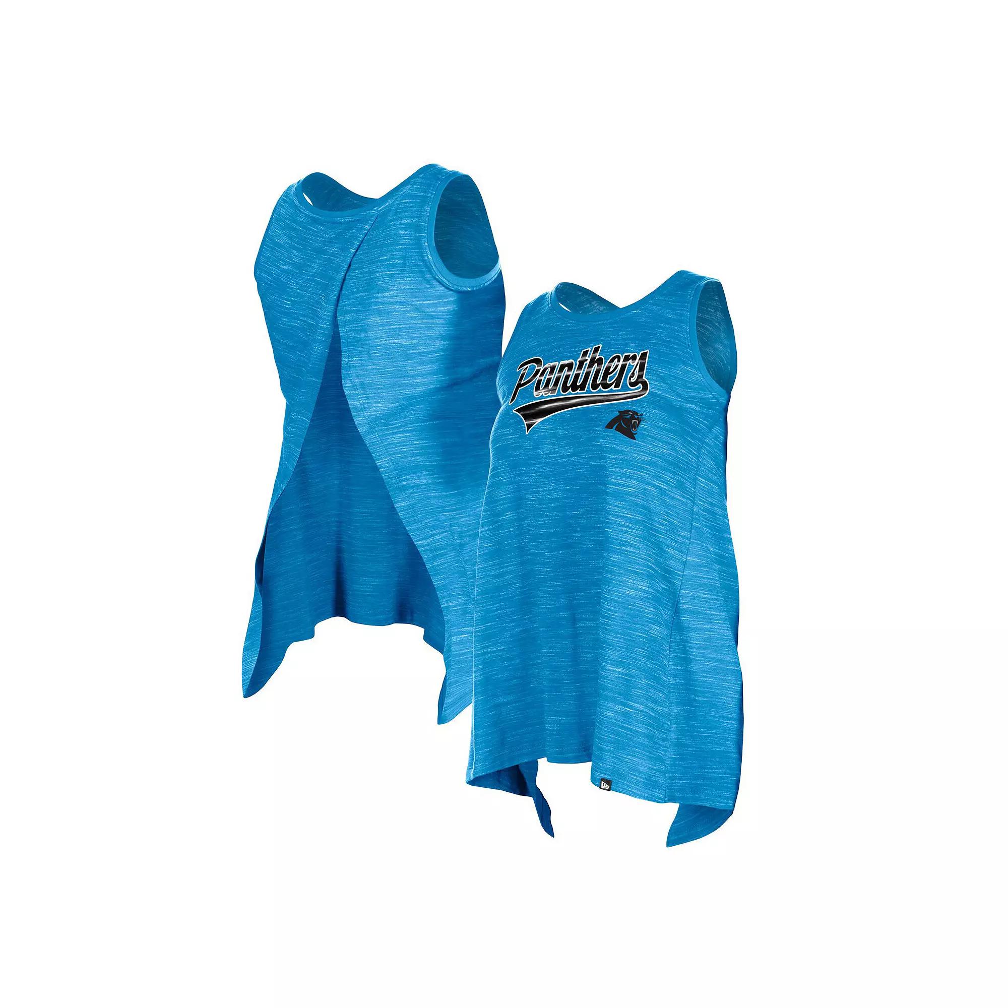 Women's New Era Red Tampa Bay Buccaneers Space Dye Active Tank Top,  Product Image