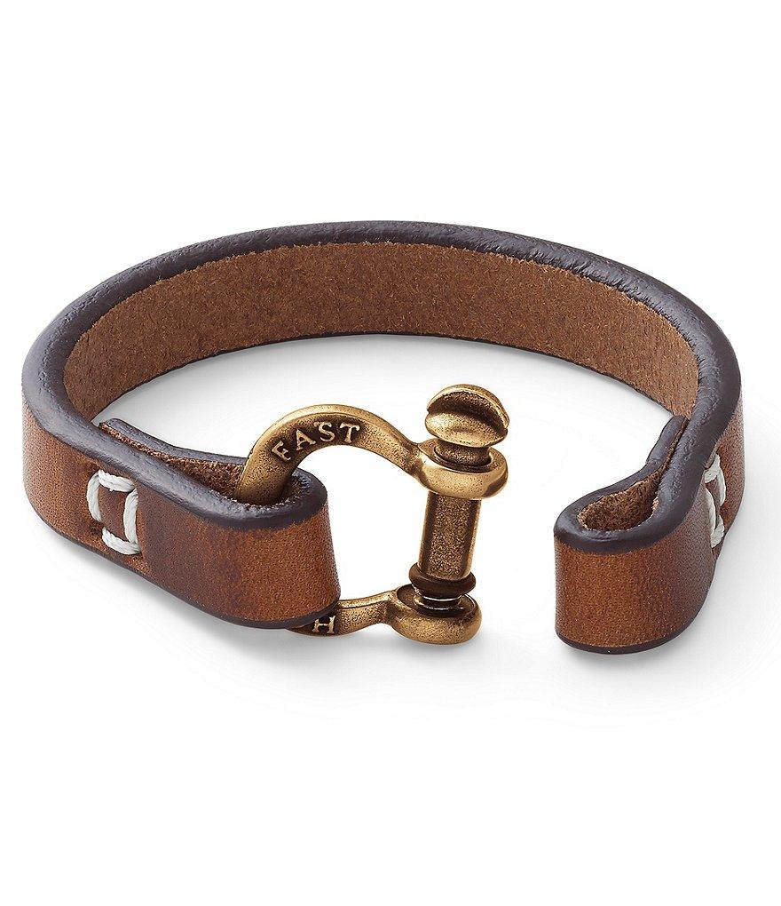 James Avery Hold Fast Leather Bracelet Product Image
