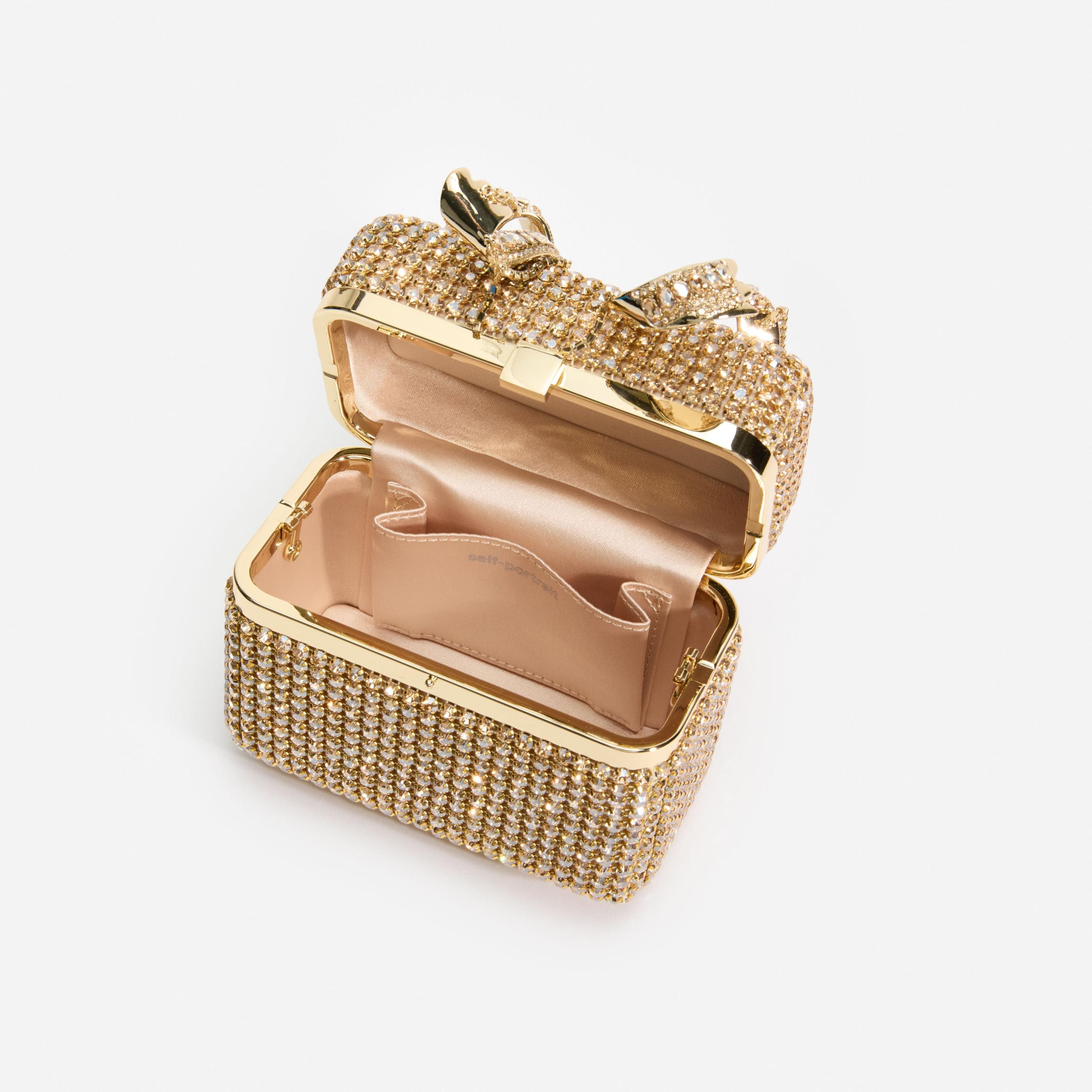 Gold Crystal Vanity Case Product Image