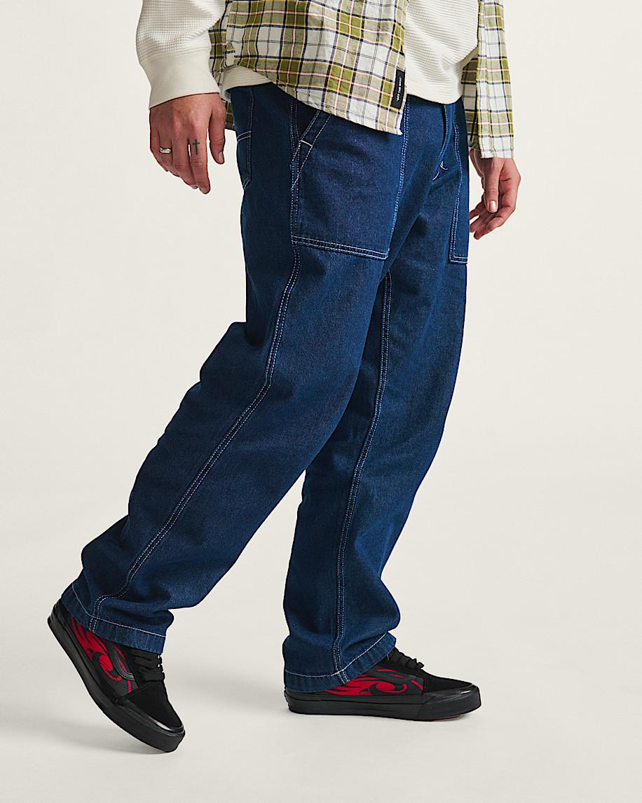 Premium Old Skool Shoe in Black / Red| Vans US Product Image