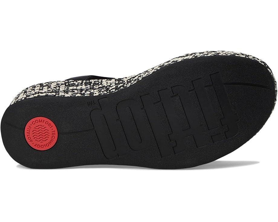 F-Mode Espadrille Leather Flatform A/Strap Sandals Product Image