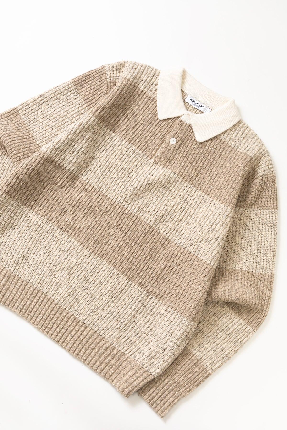 Blacksmith - Knitted Rugby - Natural Product Image