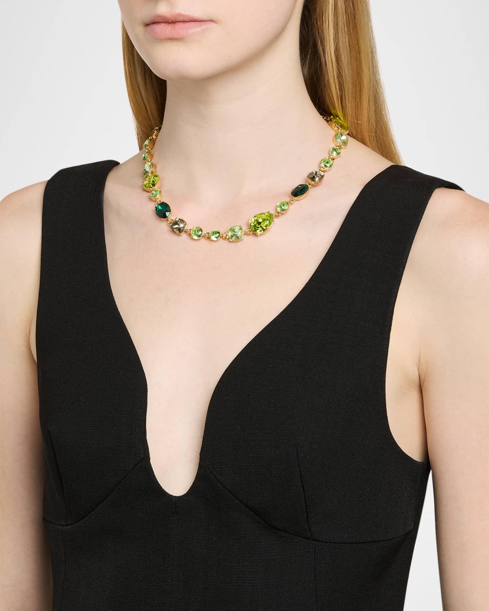 Multi Crystal Necklace Product Image