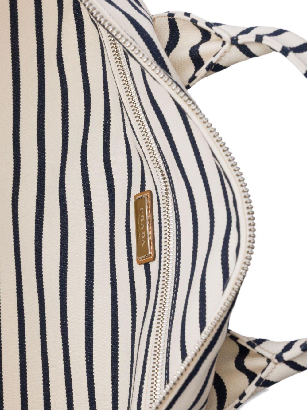 striped duffle bag Product Image