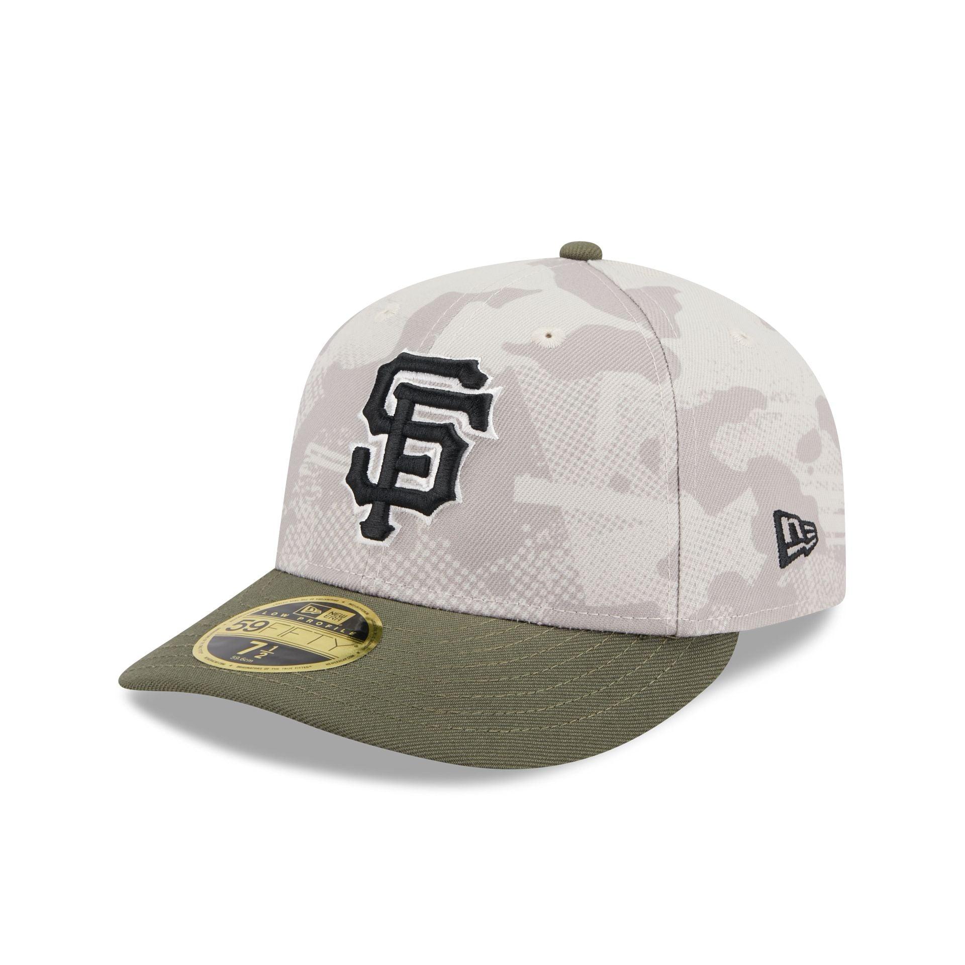 San Francisco Giants Armed Forces Day 2025 Low Profile 59FIFTY Fitted Hat Male Product Image