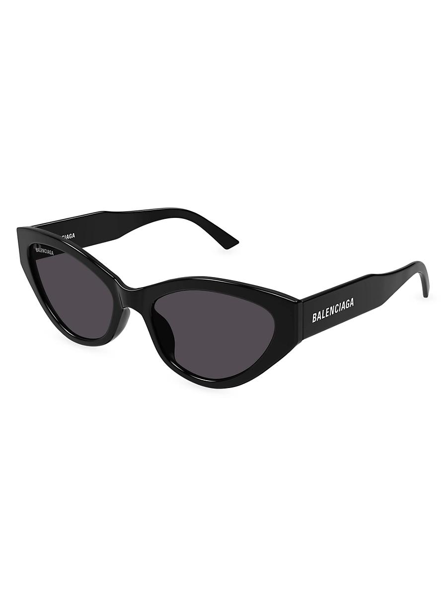 Womens Flat 57MM Cat-Eye Sunglasses Product Image