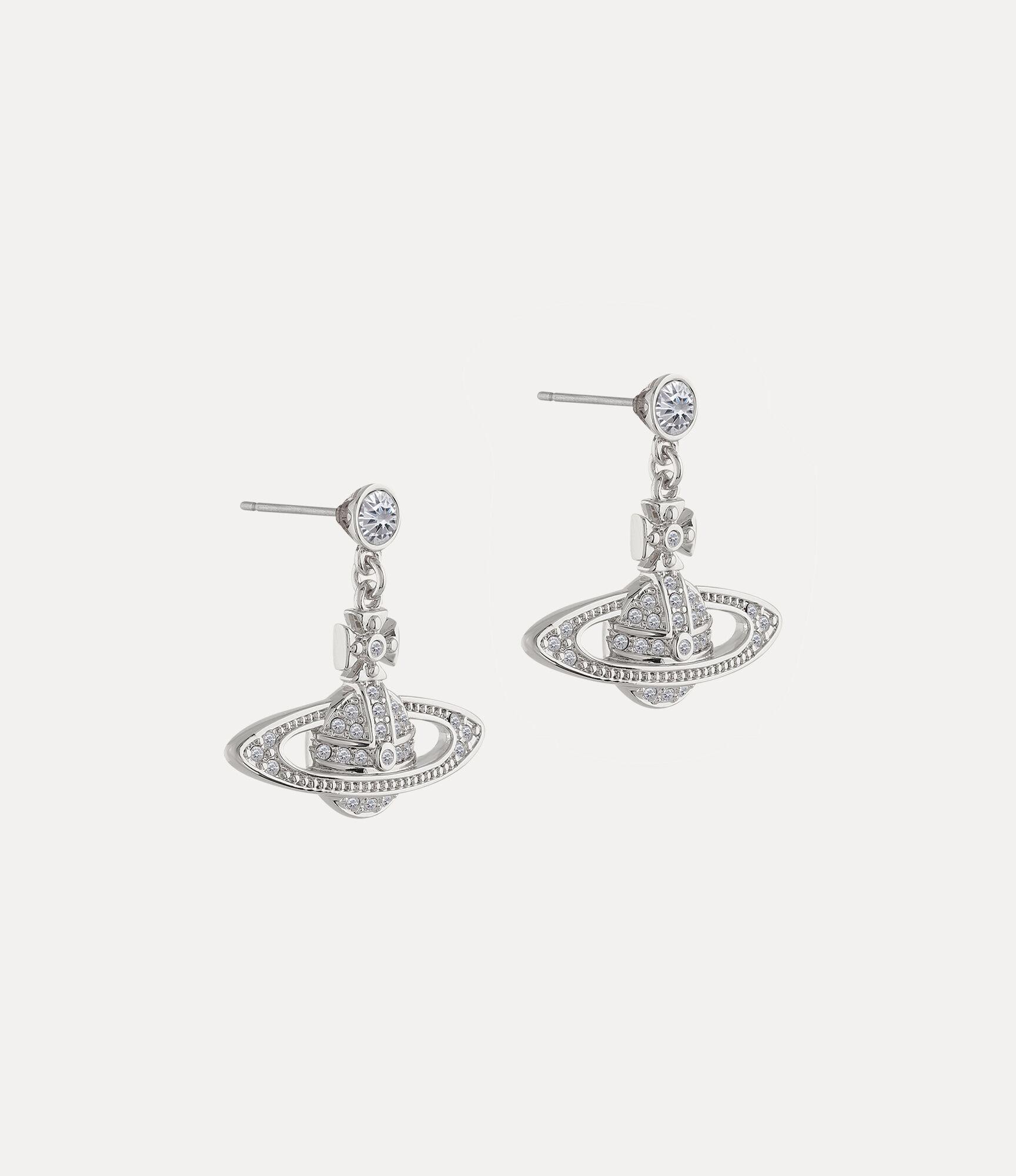 Mini Bas Relief Drop Earrings Product Image