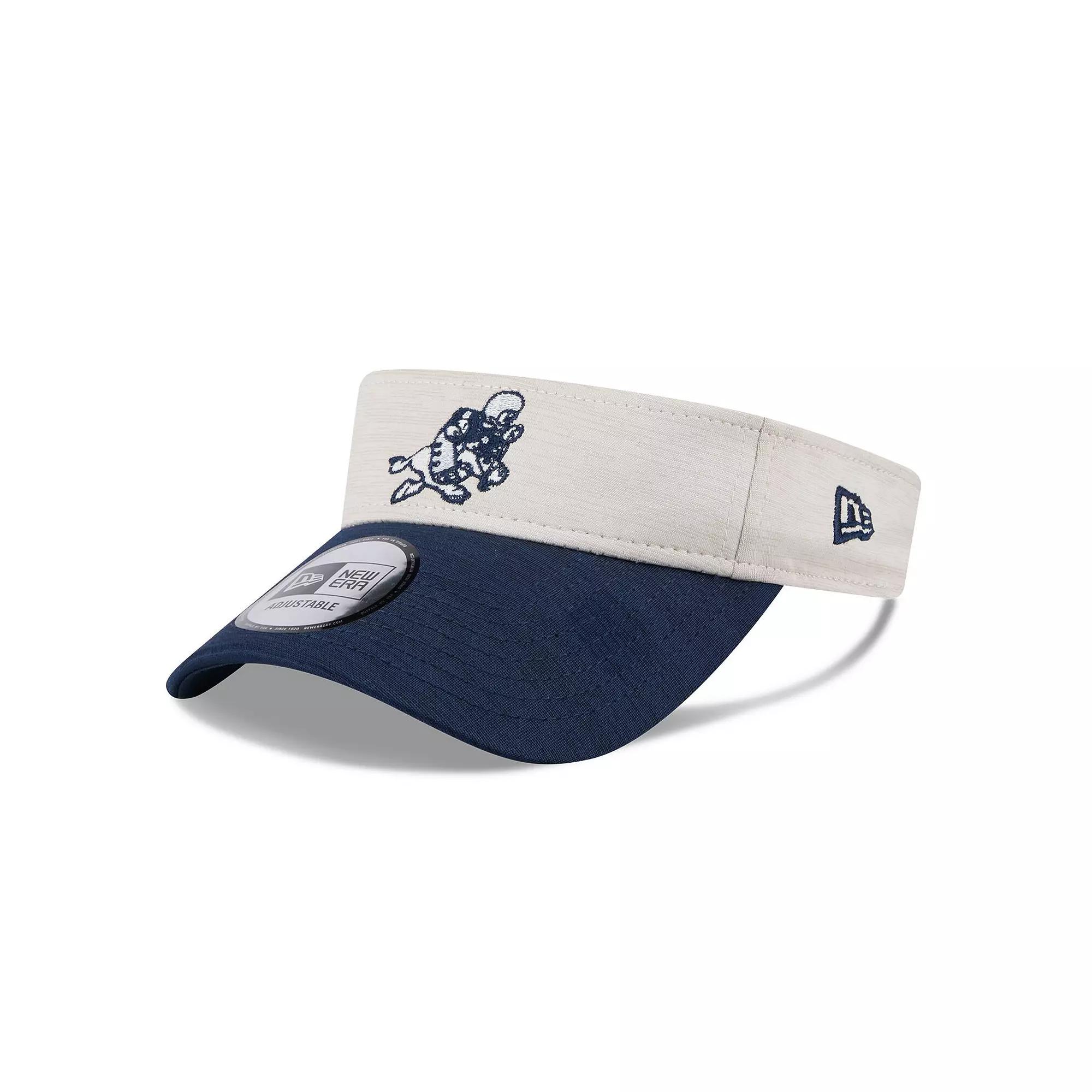 Men's New Era  Stone Dallas Cowboys 2024 Sideline Historic Visor, Team Product Image