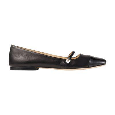 JIMMY CHOO Elisa Ballet Flats In Black Product Image