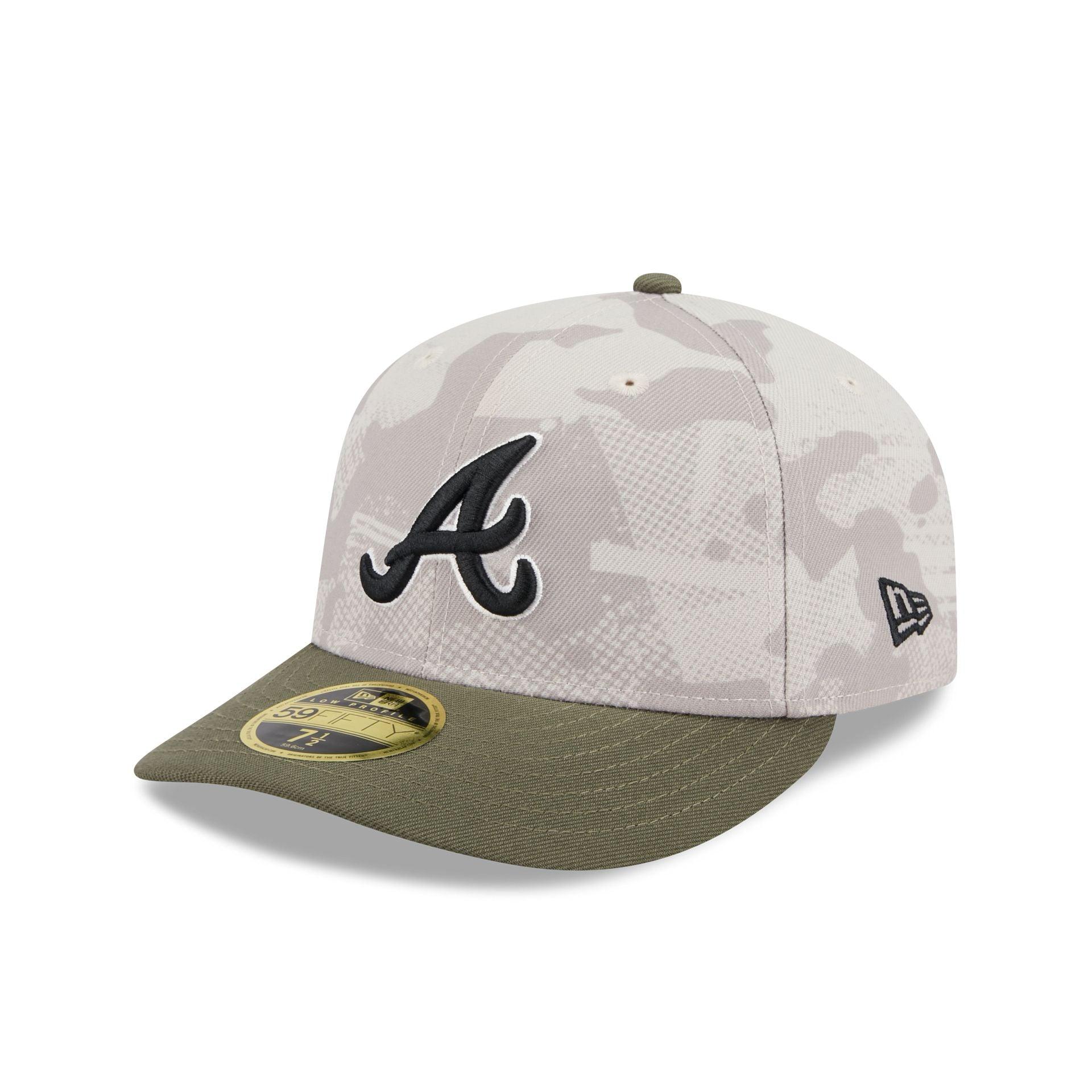 Atlanta Braves Armed Forces Day 2025 Low Profile 59FIFTY Fitted Hat Male Product Image