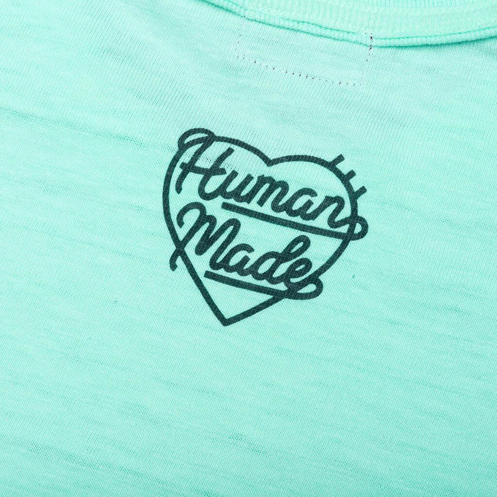 Color T-Shirt - Green Male Product Image