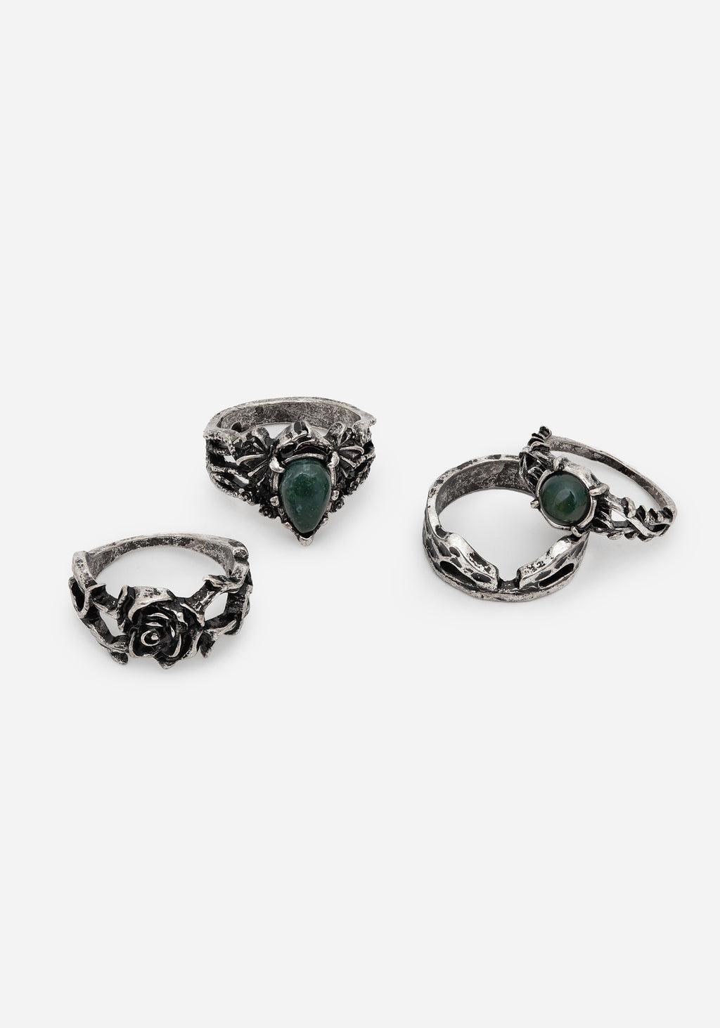 Petra Dragon Ring Set Product Image