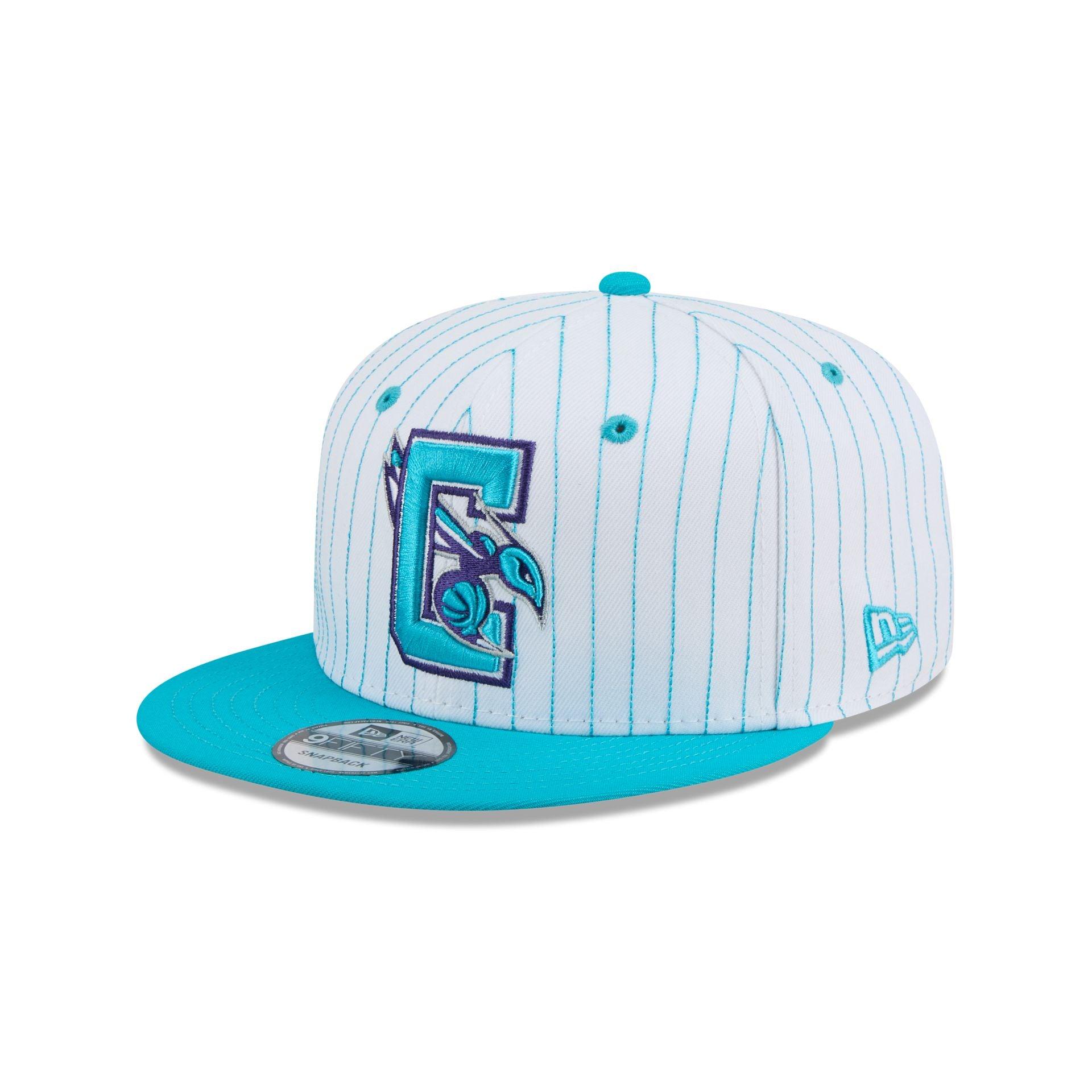 Charlotte Hornets Deceptor Pinstripe 9FIFTY Snapback Hat Male Product Image