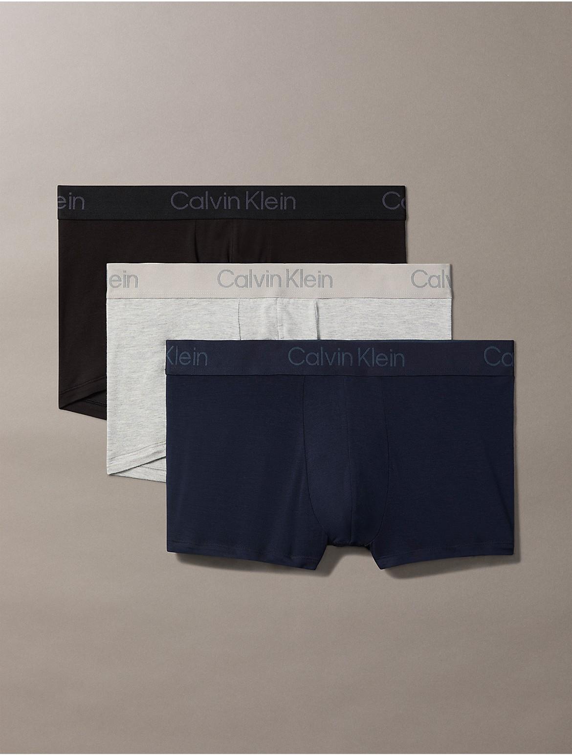 Calvin Klein Mens Ultra Soft Modal 3-Pack Trunk Product Image