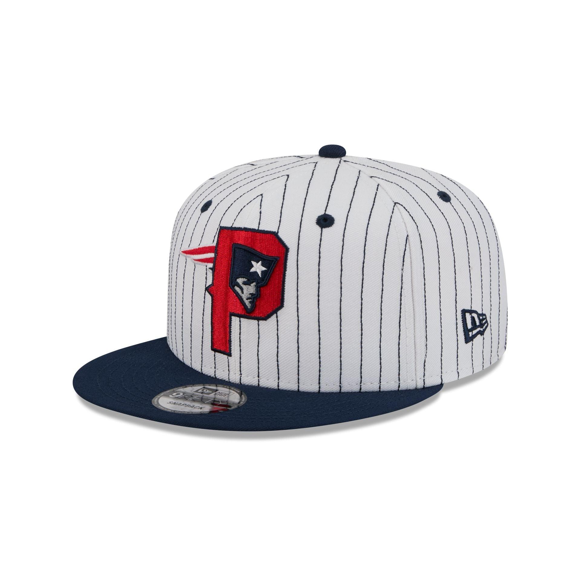 New England Patriots Deceptor Pinstripe 9FIFTY Snapback Hat Male Product Image