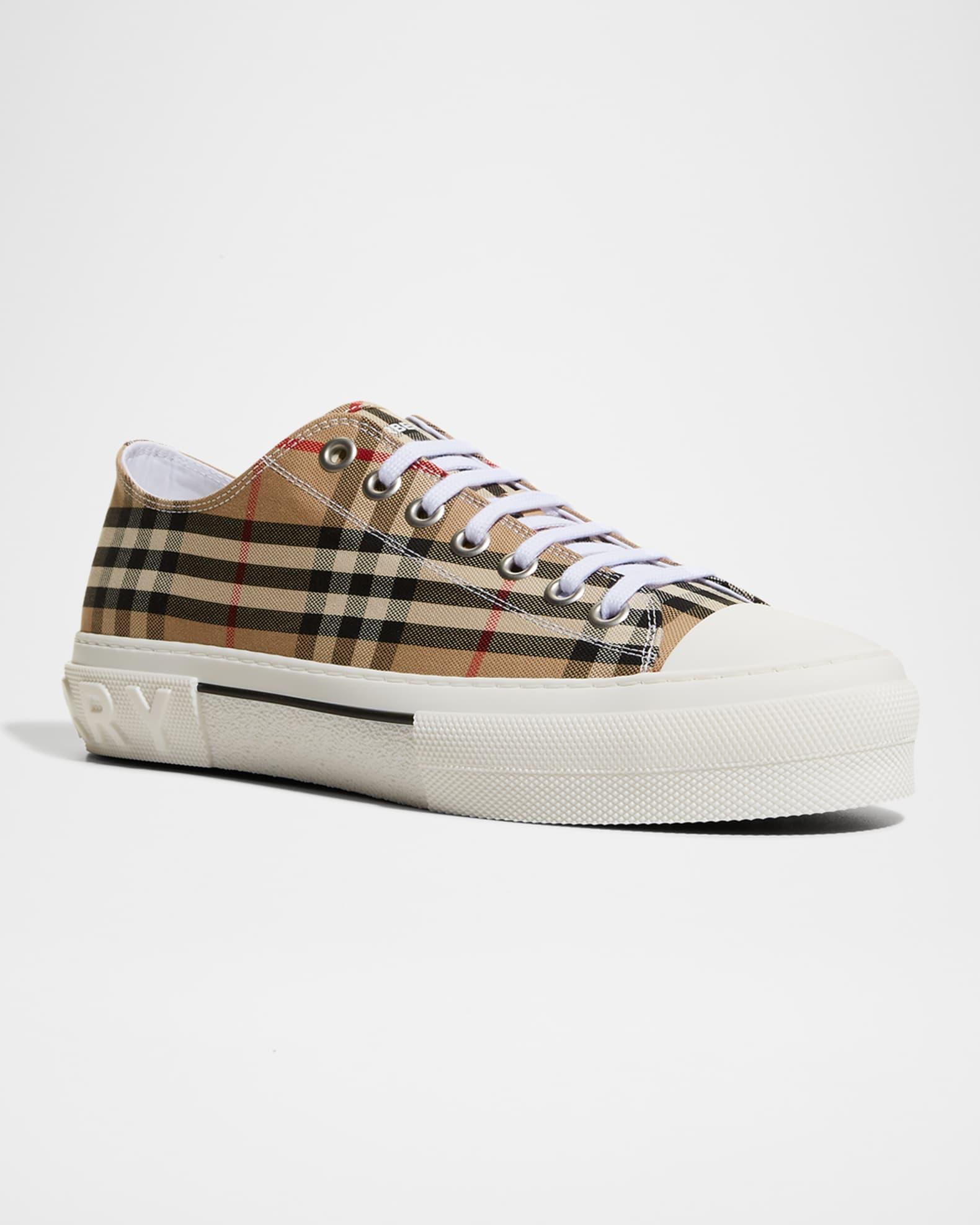 Mens Jack Check Tennis Sneakers Product Image
