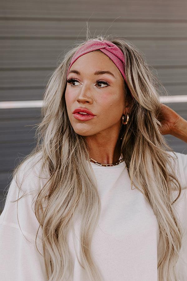 Eclipse Season Headband In Orchid Product Image