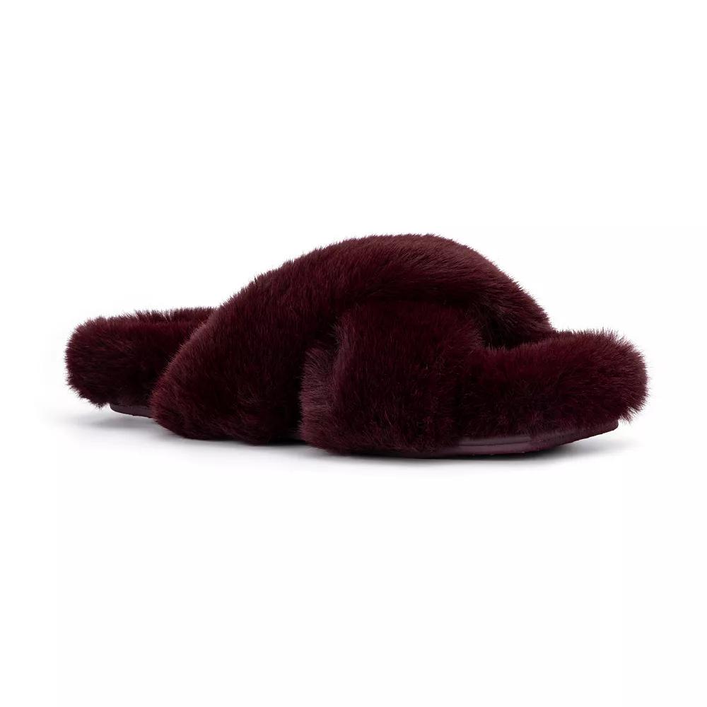 Torgeis Luna Women's Faux-Fur Slide Slippers,  Product Image