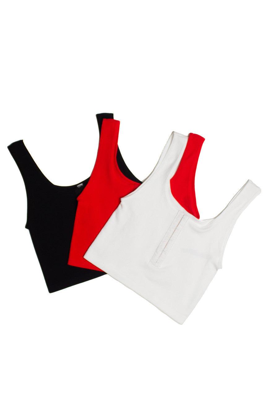 Black Hook Closure Tank Product Image