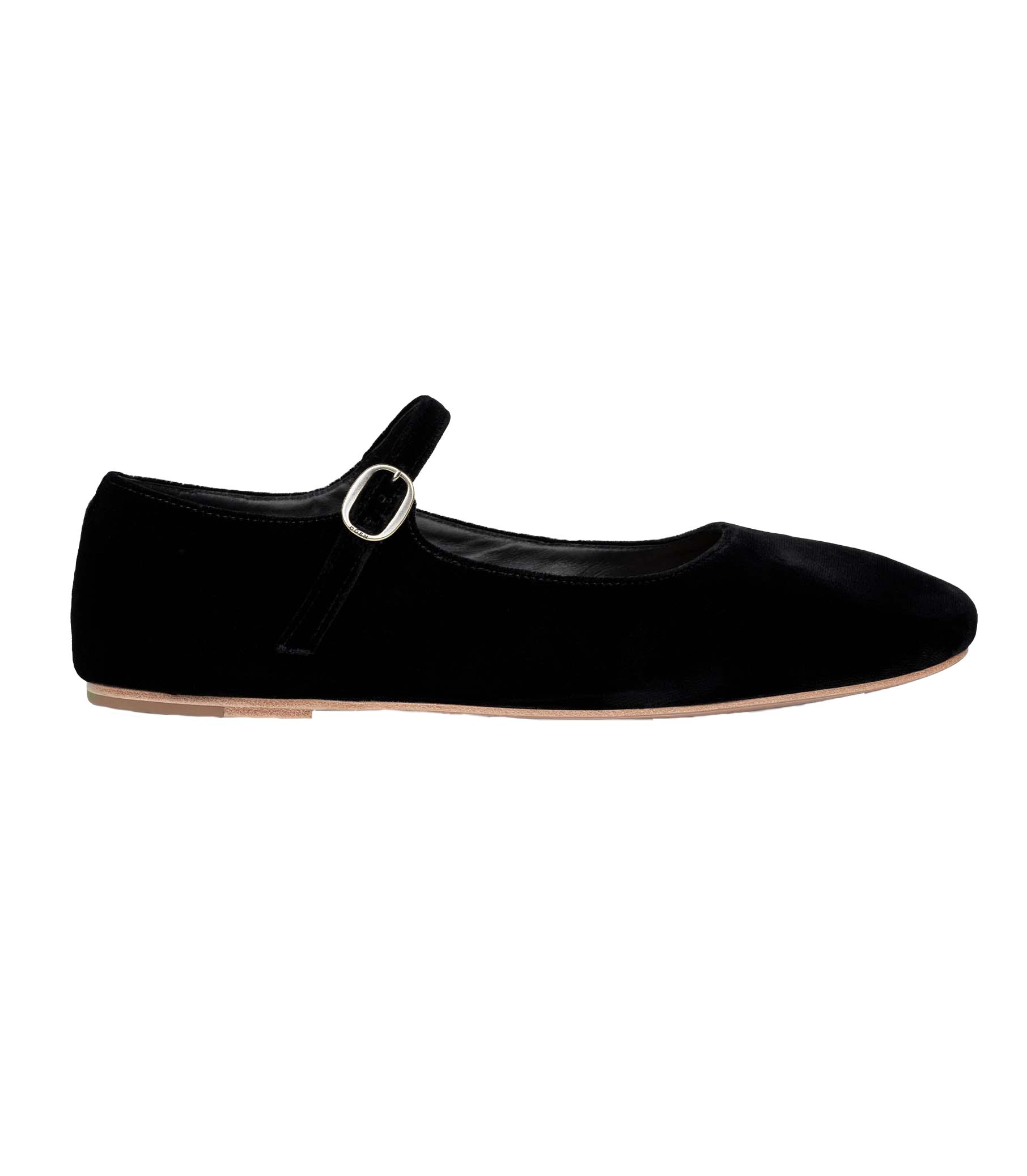 MARY JANE SLIPPER -- BLACK Product Image