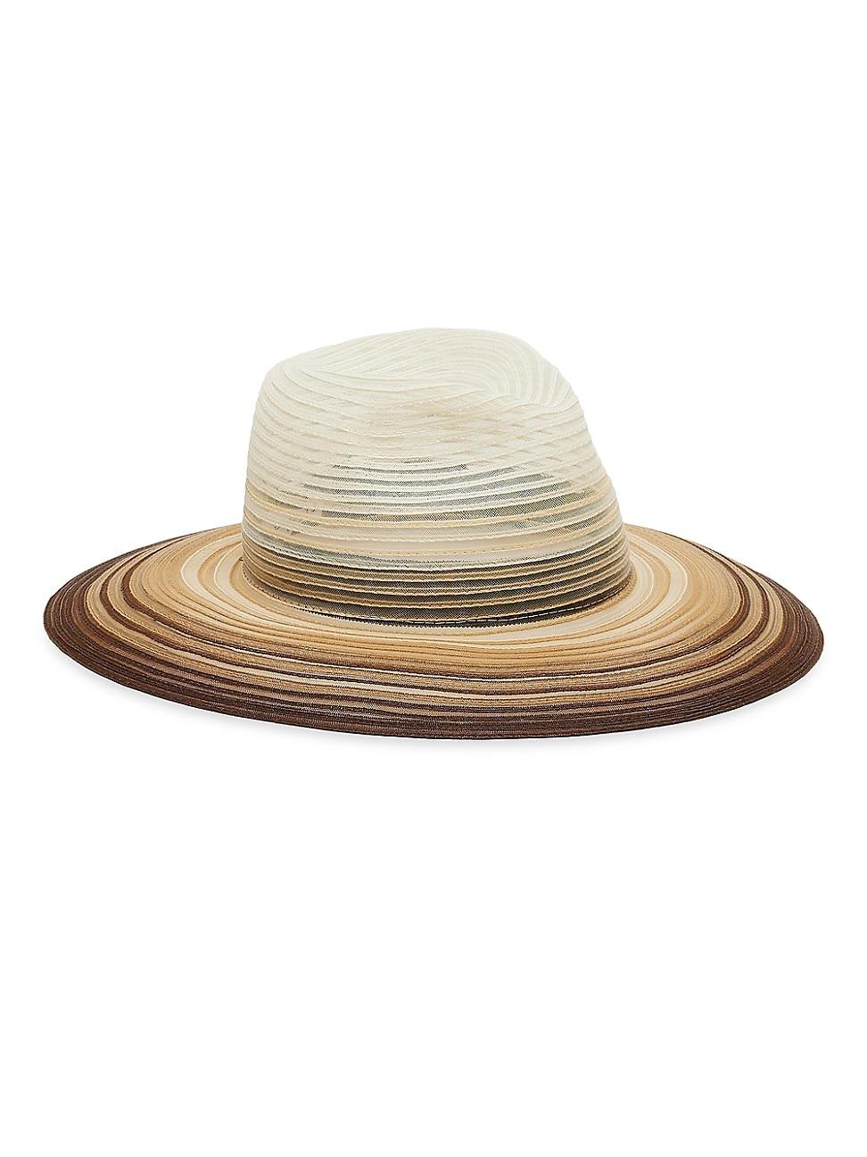 Womens Emmanuelle Packable Ombr Fedora Product Image