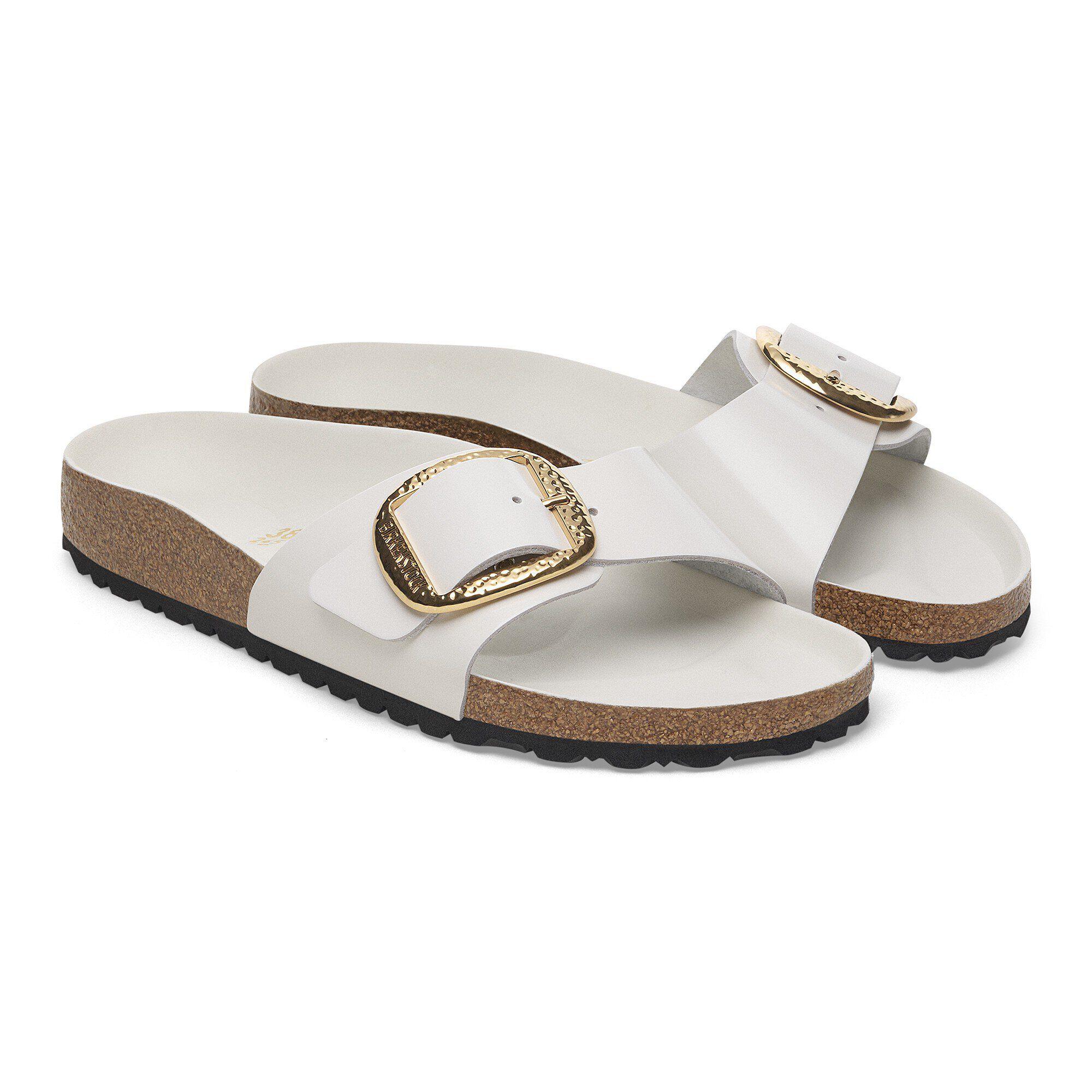 Madrid Big Buckle Natural Leather Patent Product Image