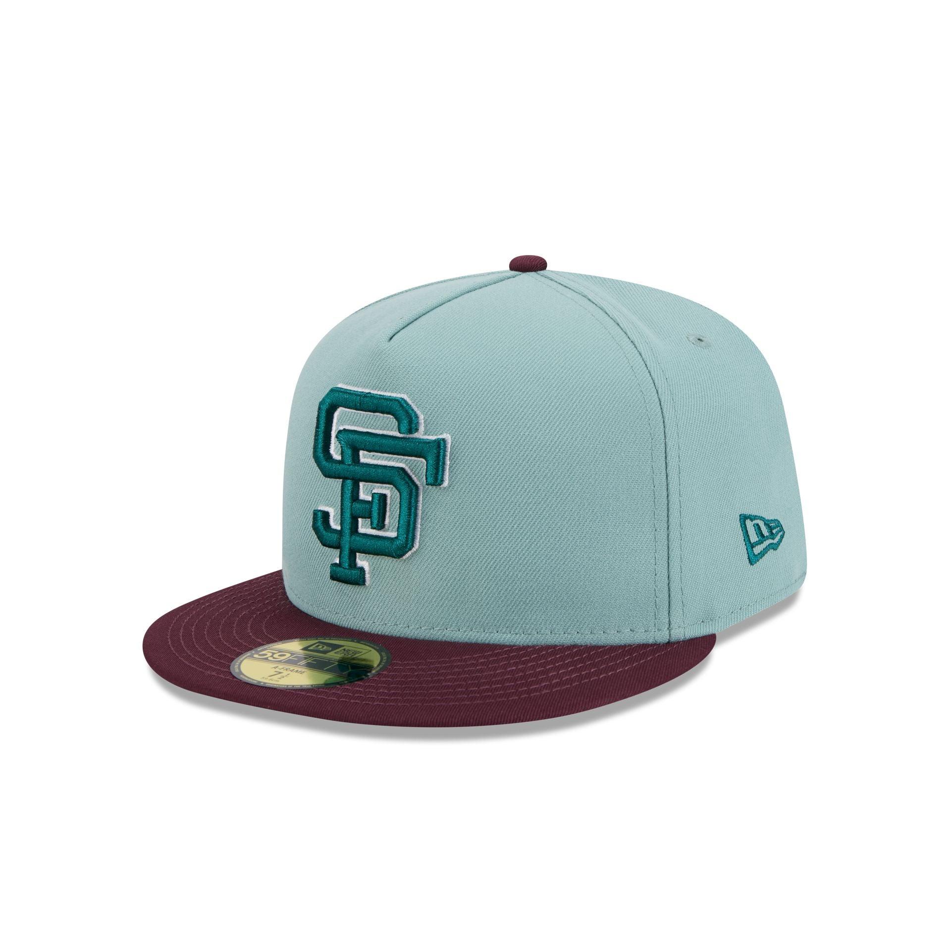 San Francisco Giants Beach Kiss Blue 59FIFTY A-Frame Fitted Hat Male Product Image