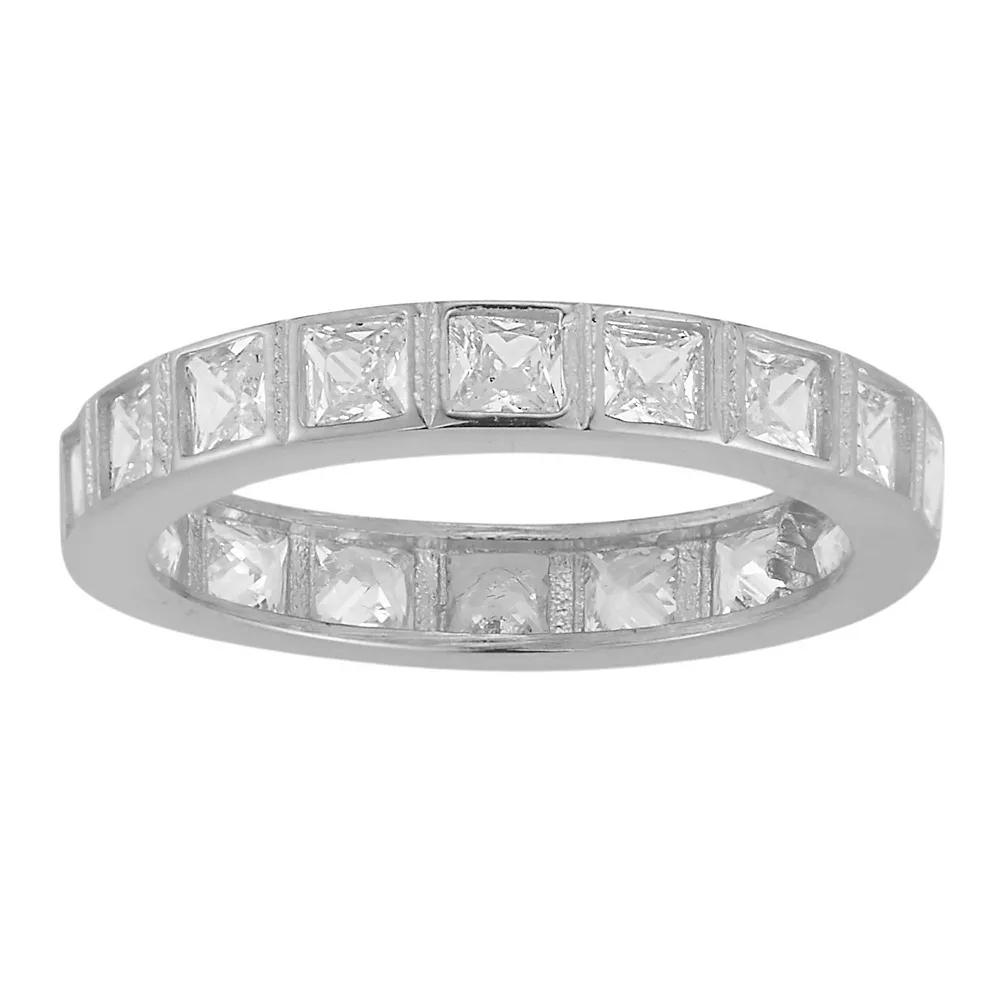 Sunkissed Sterling Cubic Zirconia Band Ring, Women's,  Product Image